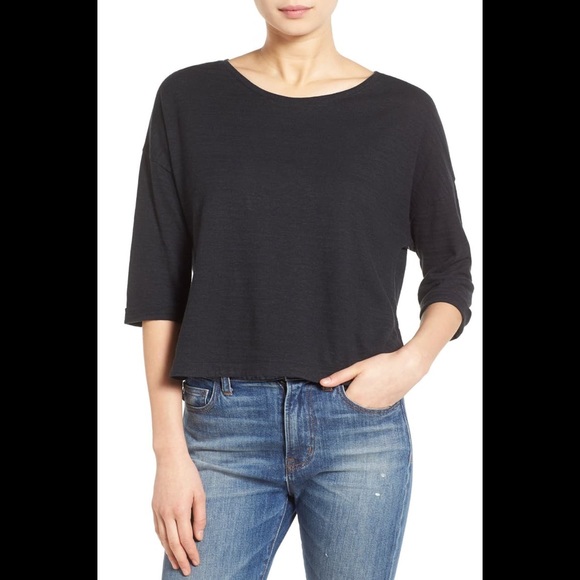 Madewell Audio Tee 3/4 Sleeve tee shirt SMall - Picture 2 of 9